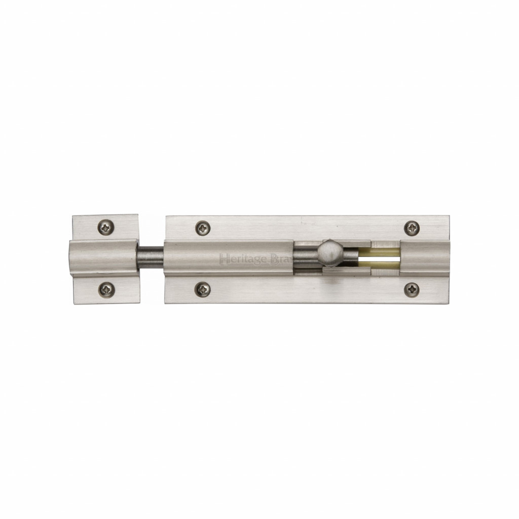 M Marcus Heritage Brass Door Bolt Straight 76.2mm